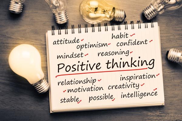Actitudes y pensamientos positivos