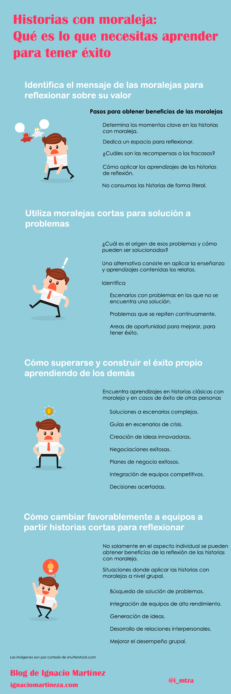 Infografía - Historias con moraleja